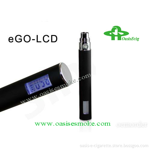2012 New E Cig Variable Voltage LCD Screen EGO Model